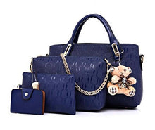 Load image into Gallery viewer, 4 Piece Set Fashion Women Handbags
