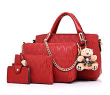 Load image into Gallery viewer, 4 Piece Set Fashion Women Handbags