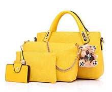 Load image into Gallery viewer, 4 Piece Set Fashion Women Handbags