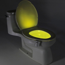 Load image into Gallery viewer, 8-COLOR LED SENSORED TOILET POTLIGHT